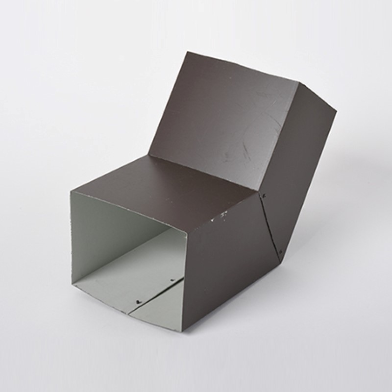 6 X 8 DOWNSPOUT ELBOW for Metal Buildings Steel Store